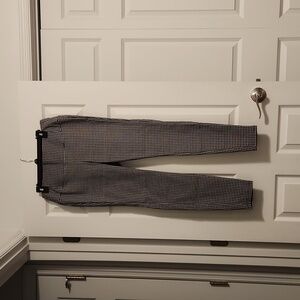 Checkered skinny pants D3